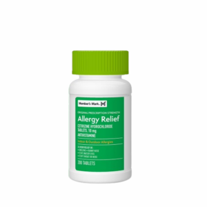 Member’s Mark Allergy Relief Cetirizine Hydrochloride 10 mg, 200 ct