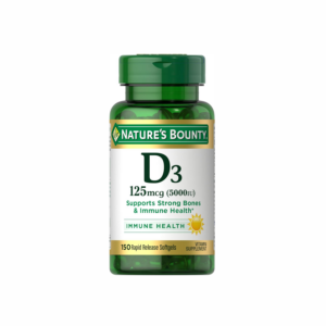 Nature's Bounty Vitamina D3 5000 IU Softgels 150 Ct
